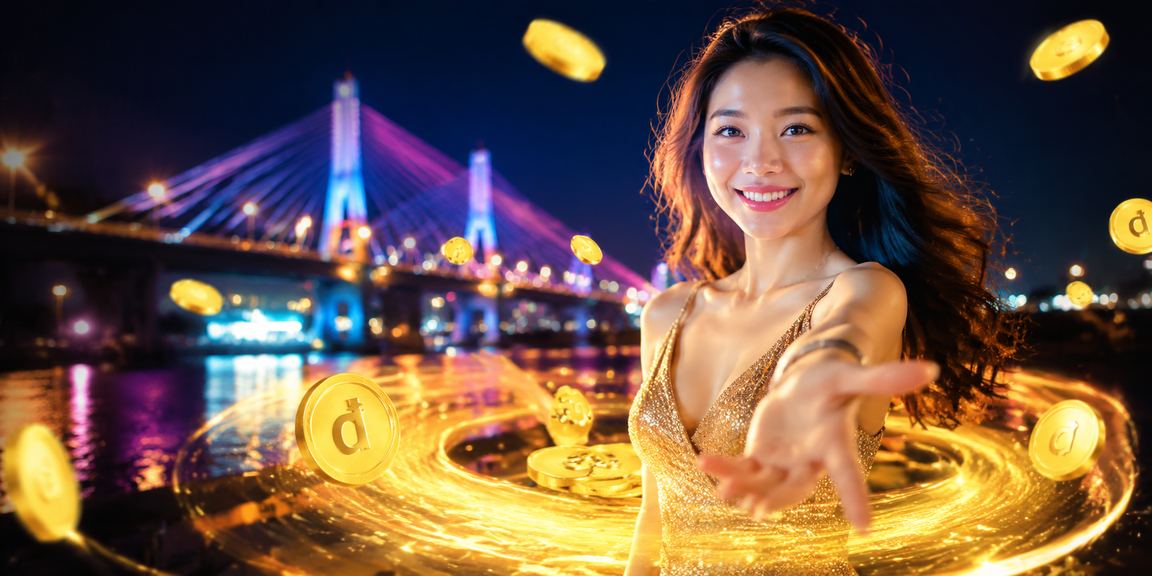 Khung cảnh neon sôi động tại Cần Thơ với người chơi trải nghiệm casino trực tuyến trên mobile