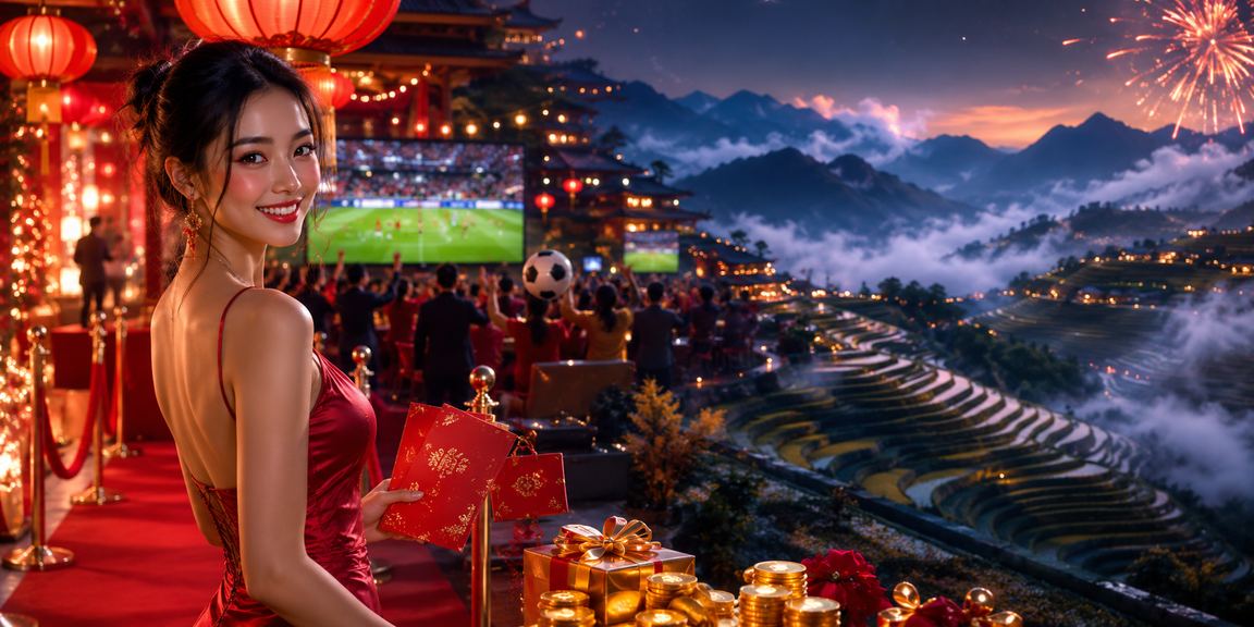Đèn lồng và phong bì đỏ trang trí lễ hội Sapa — ưu đãi theo mùa trên sxmtt7